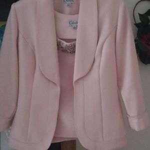 A dress jacket and top.